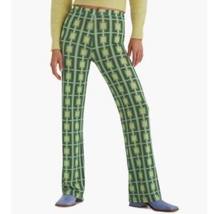 NWT Paloma Wool green patterned pants